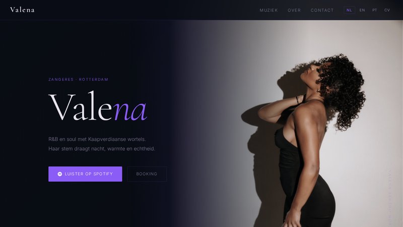 Valena Semedo website preview